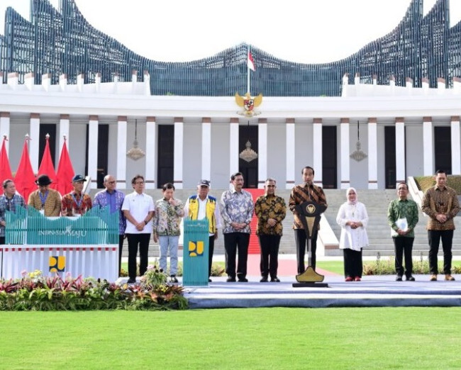 Presiden Jokowi Resmikan Istana Negara di IKN, Tonggak Baru Pemerintahan Indonesia 1 istana