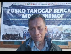 Muhammadiyah Bangun Dua Posko dan Fasilitas MCK untuk Pengungsi Erupsi Gunung Lewotobi di Konga
