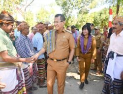 Bupati Kupang Hadiri Panen Raya P3A di Nekamese, Produktivitas Padi Meningkat