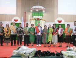Syukur Panen di Oesao, Bupati Yosef Lede Dorong Pertanian Kupang Timur Dikelola dari Hulu hingga Hilir