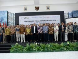 SMSI Kukuhkan Pokja Newsroom Jaga Desa, Hasyim Djoyohadikusumo: “Jangan Menjadi Pers yang Menyesatkan”