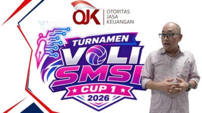 OJK Bangkitkan Kembali Tim Voli Lewat SMSI Cup I 2026, Dukung Persiapan NTT Menuju PON