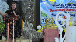 HUT ke-3 SMP IL Kapten Nasipanaf, Serena Francis Tekankan Pendidikan Karakter