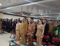 Sekda Kota Kupang Jeffry Edward Pelt Hadiri Pelantikan Direktur Kepatuhan Bank NTT