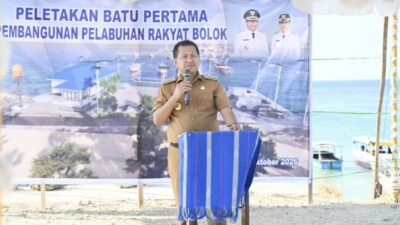 Habiskan Rp8,64 Miliar, Pelabuhan Rakyat Bolok Mulai Dibangun, Pemkab Kupang Bidik Ekonomi Pesisir